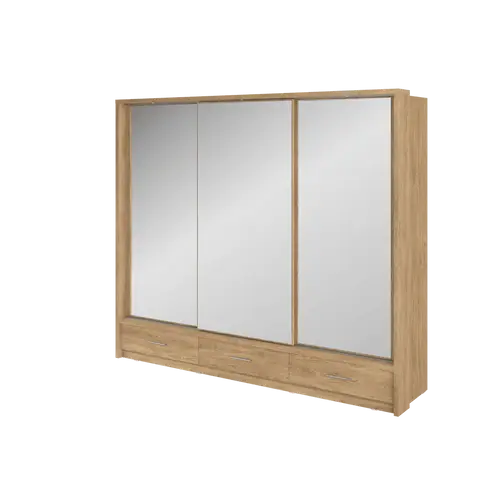 Arti AR-23 - 3 Sliding Door Wardrobe 250cm Eco Sleep